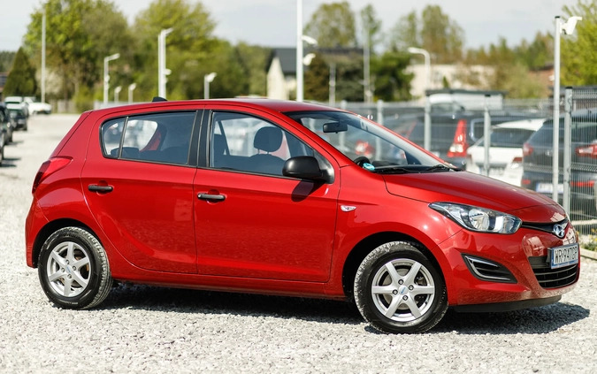 Hyundai i20 cena 25900 przebieg: 141000, rok produkcji 2013 z Radom małe 742